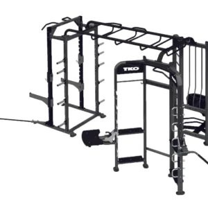 Stretching Rebounder Power Rack Station