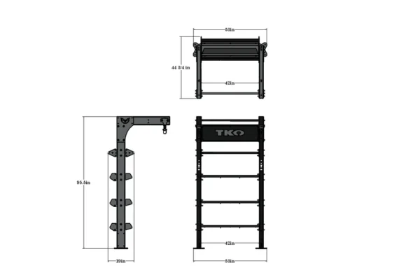 TKO STRENGTH SINGLE SUSPENSION BAY - Image 2