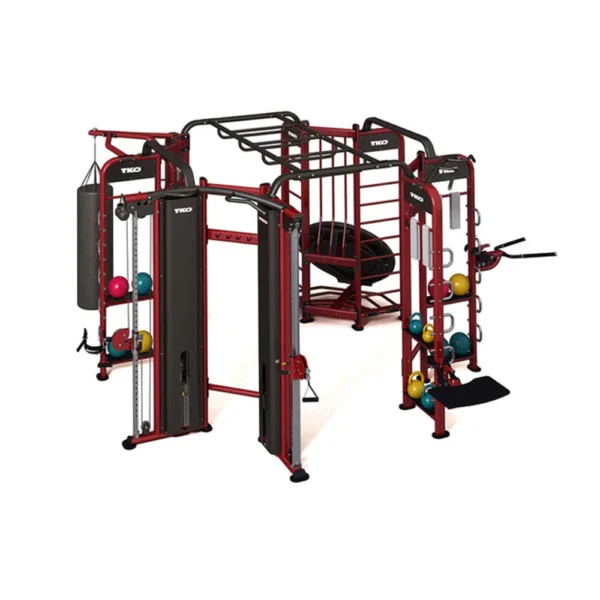 TKO STRENGTH STRETCHING BOXING REBOUNDER CABLES STATION - Image 2